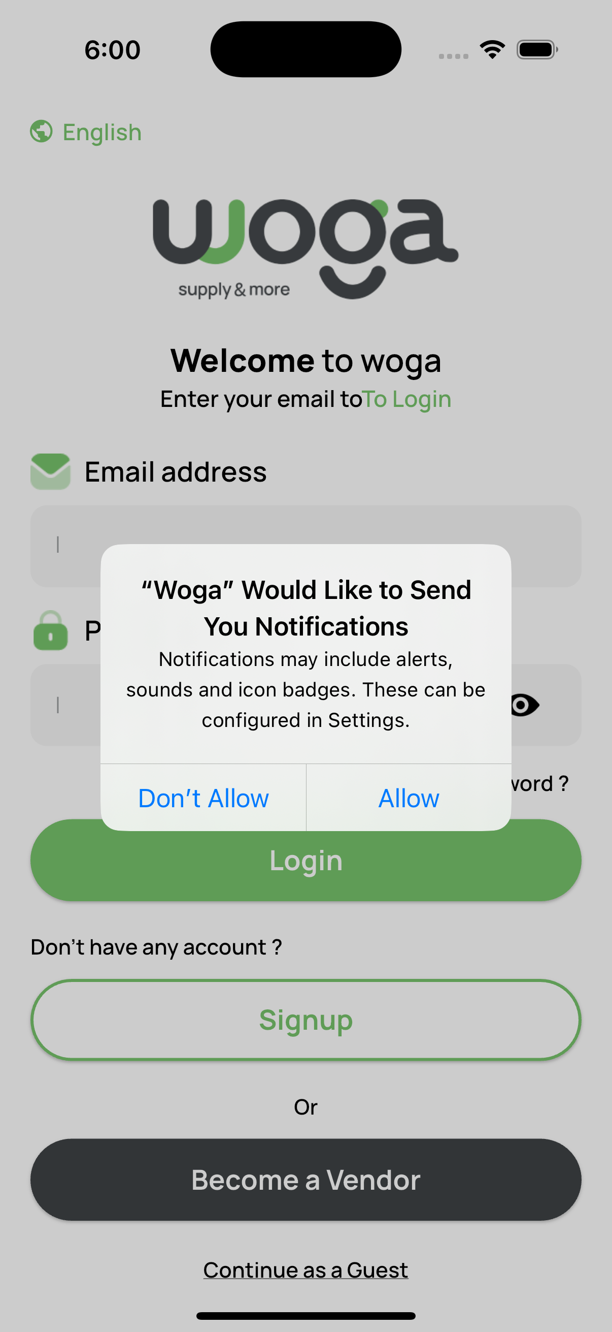 Login